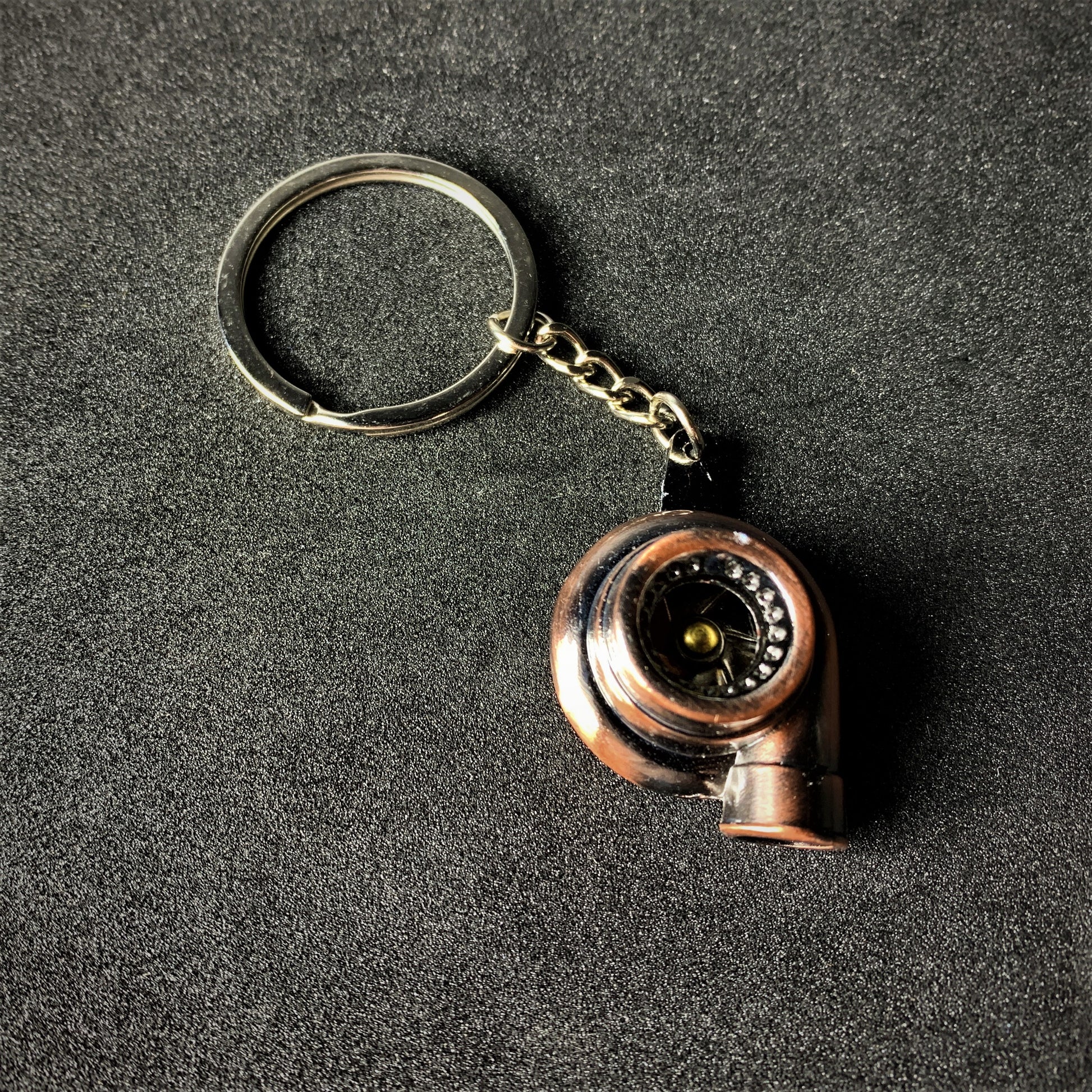 Turbo Keyring - Copper - Key Ring - Stock Car & Banger Toy Tracks