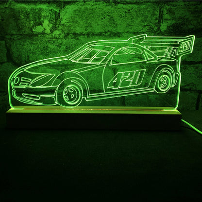 National Hot Rod - SLK - Night Light - Night Lights & Ambient Lighting - Stock Car & Banger Toy Tracks