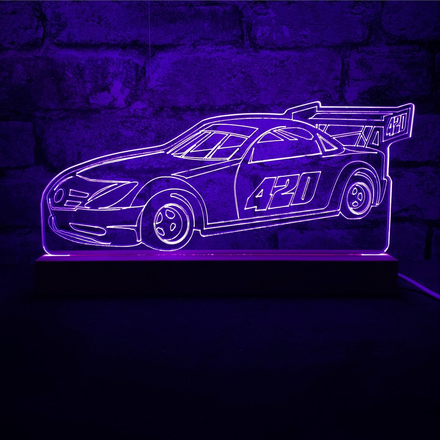 National Hot Rod - SLK - Night Light - Night Lights & Ambient Lighting - Stock Car & Banger Toy Tracks