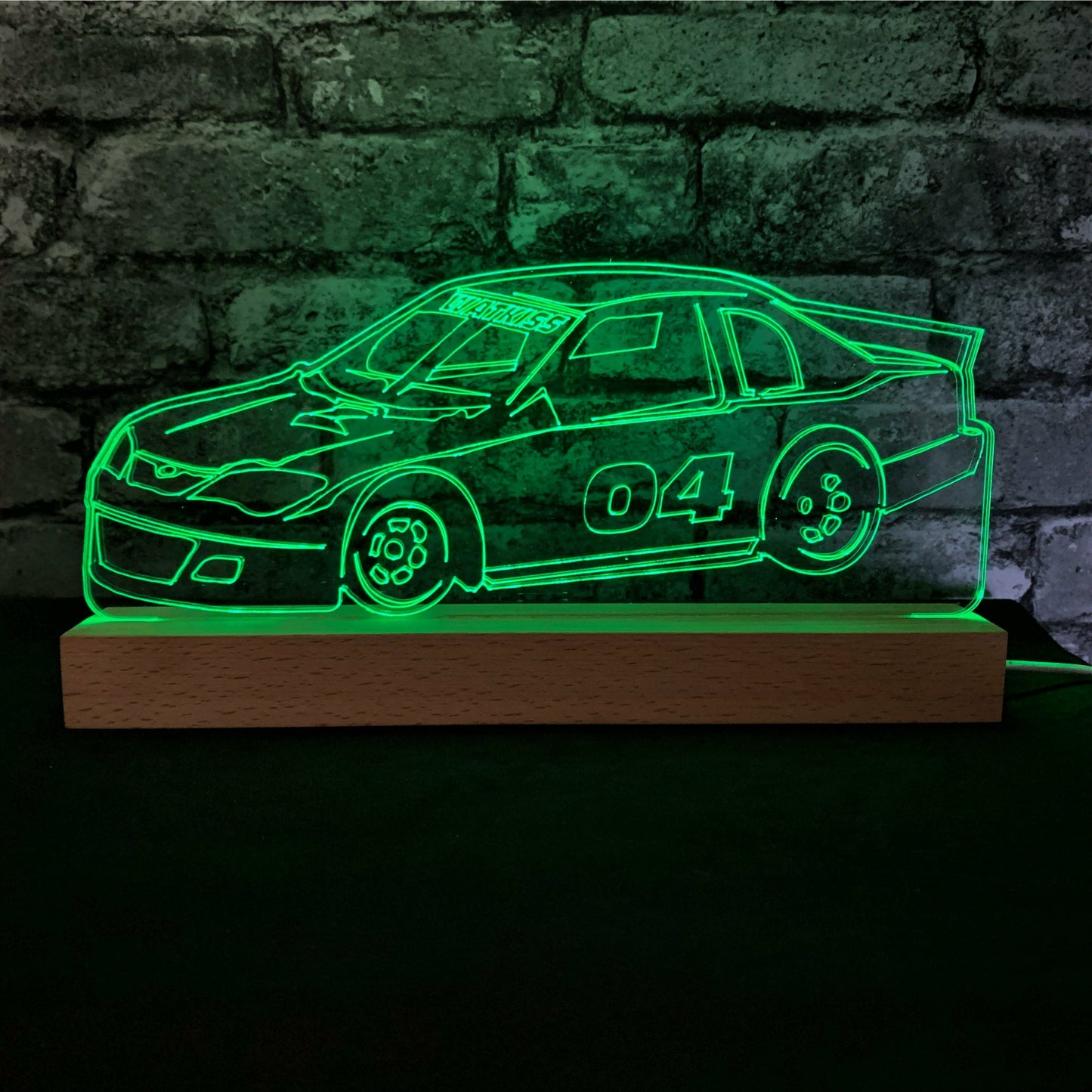 American Cup Car Night Light - Night Lights & Ambient Lighting - Stock Car & Banger Toy Tracks