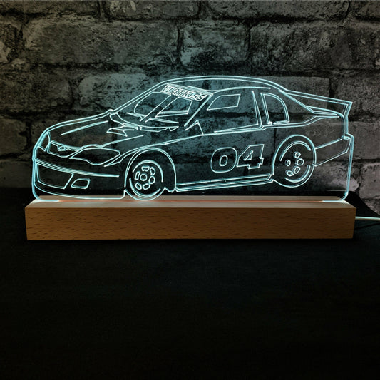 American Cup Car Night Light - Night Lights & Ambient Lighting - Stock Car & Banger Toy Tracks