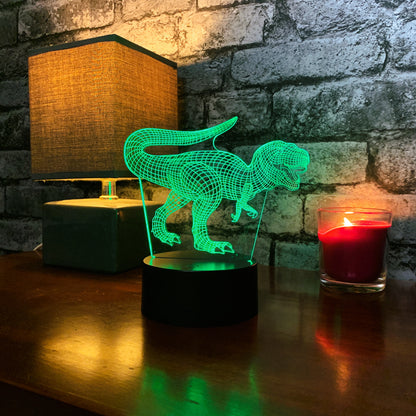 Dinosaur T-Rex Night Light - Night Light - Stock Car & Banger Toy Tracks