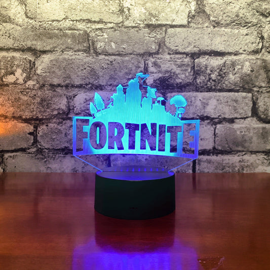 Fortnite Gaming Night Light - Night Light - Stock Car & Banger Toy Tracks