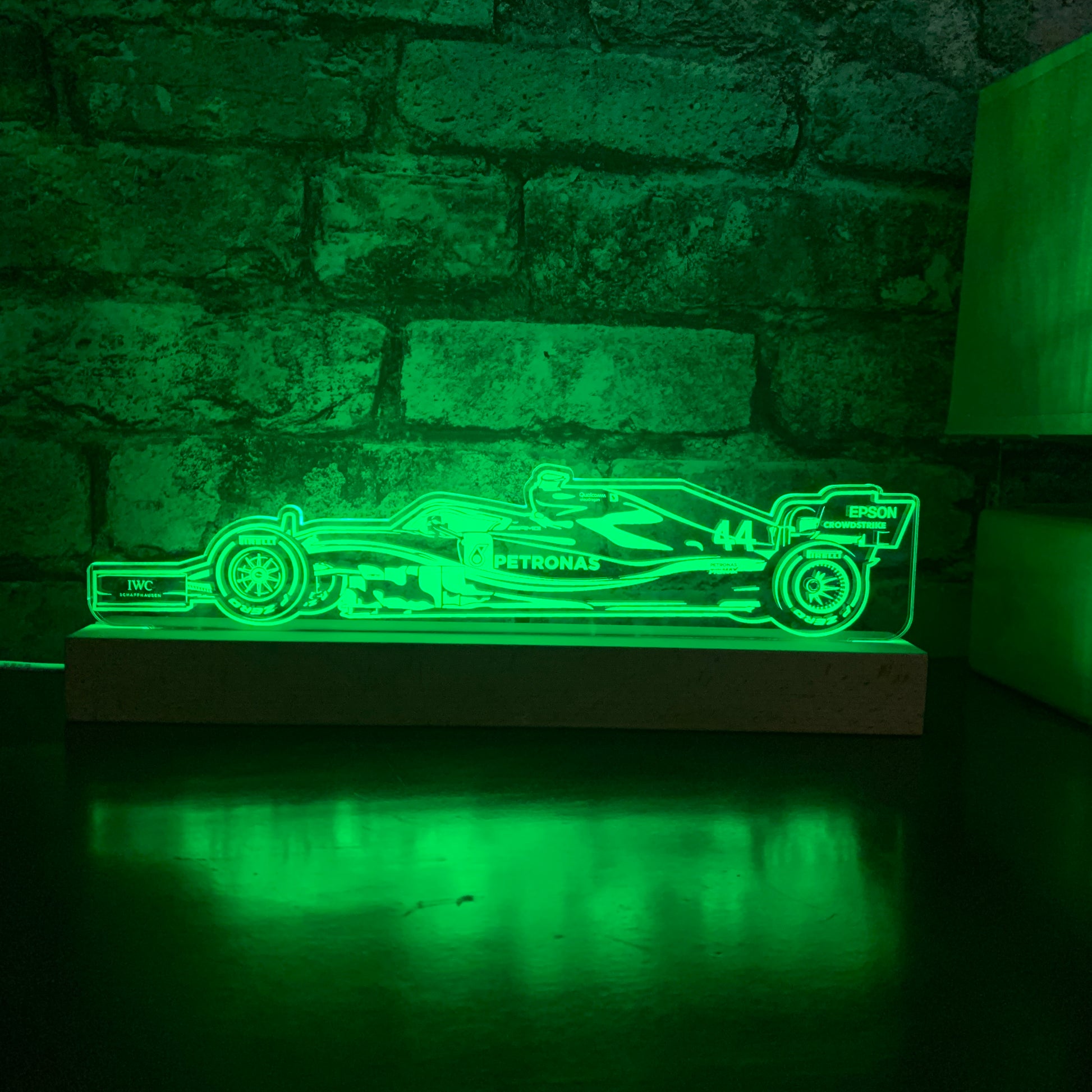 Lewis Hamilton 44 F1 Night Light - Night Light - Stock Car & Banger Toy Tracks