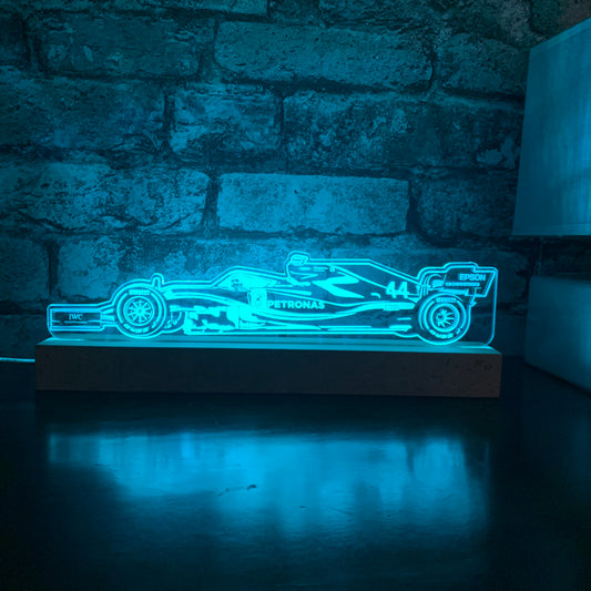 Lewis Hamilton 44 F1 Night Light - Night Light - Stock Car & Banger Toy Tracks