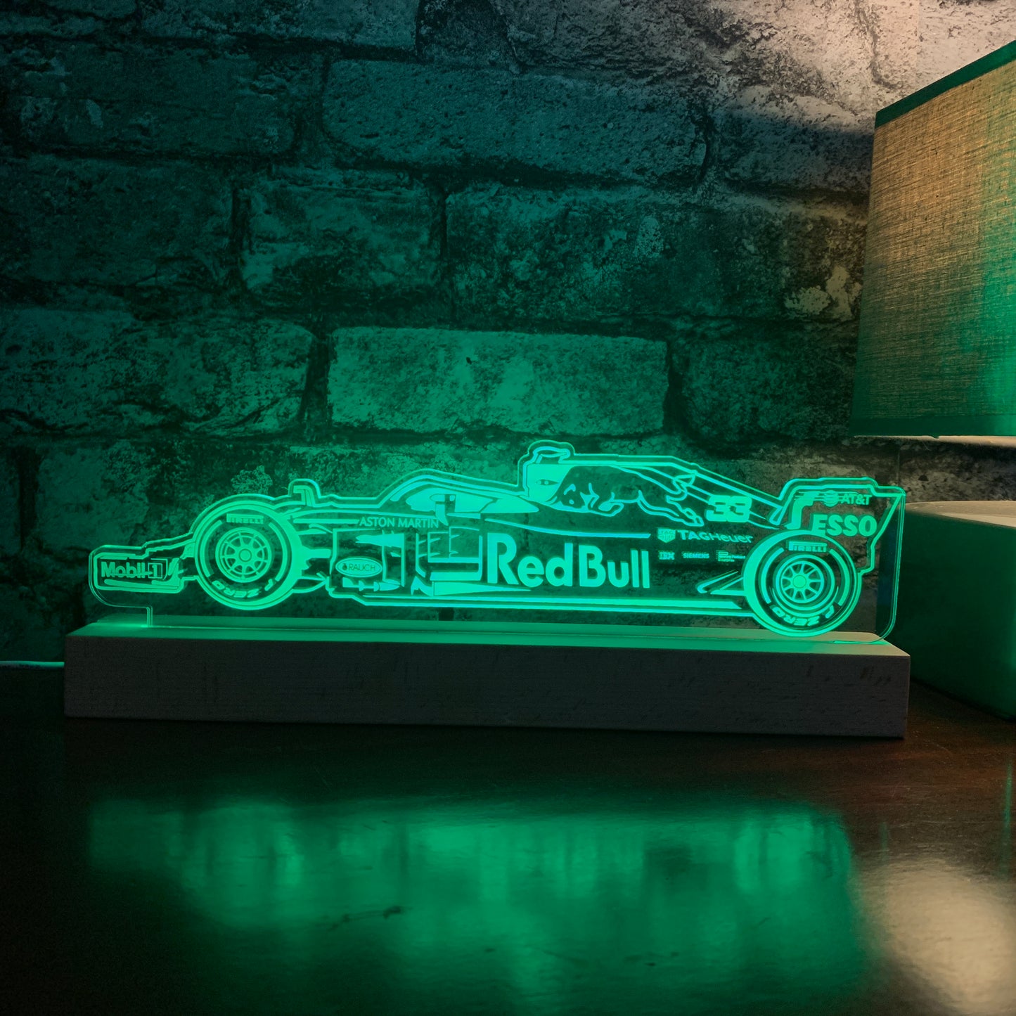 Max Verstappen 33 F1 Night Light - Night Light - Stock Car & Banger Toy Tracks