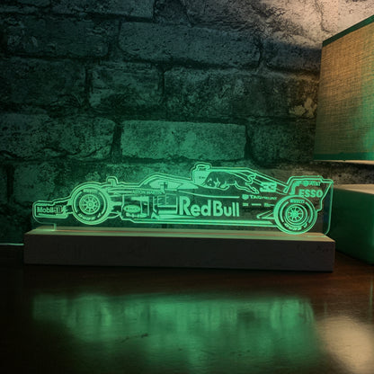Max Verstappen 33 F1 Night Light - Night Light - Stock Car & Banger Toy Tracks