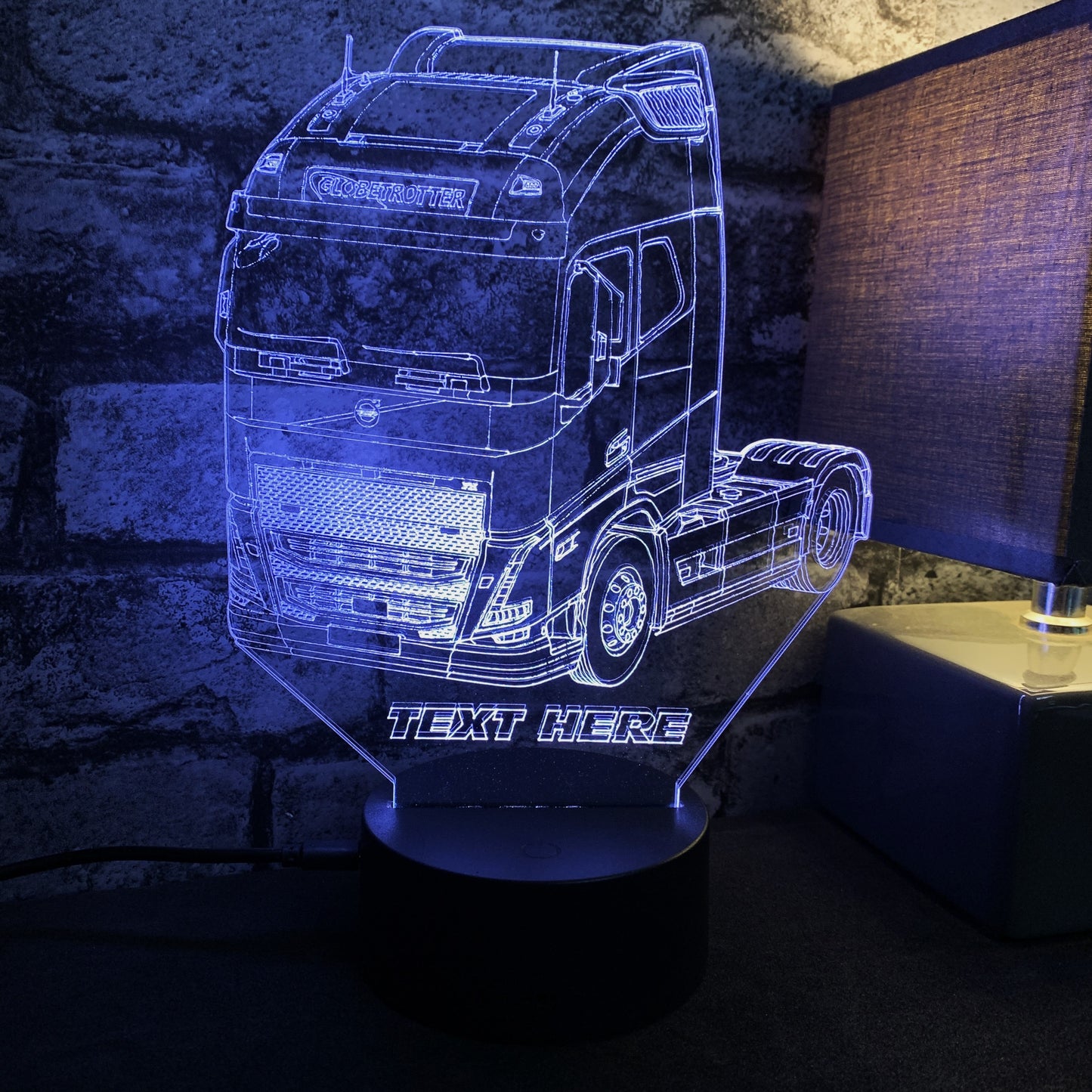 Volvo Lorry Night Light - Night Light - Stock Car & Banger Toy Tracks