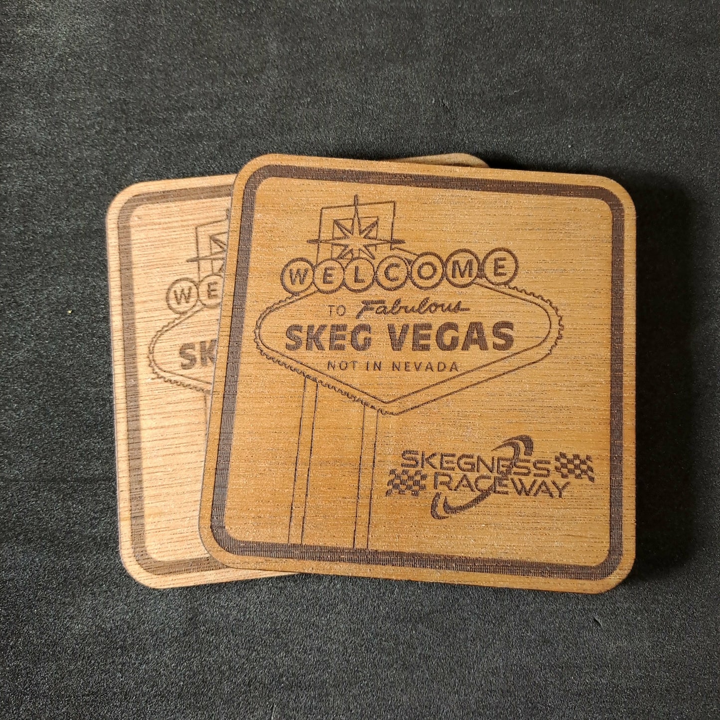 Skeg Vegas - Wooden Coaster - Coasters - Stock Car & Banger Toy Tracks
