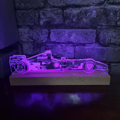 Kimi Raikkonen Formula 1 LED Light - Night Light - Stock Car & Banger Toy Tracks