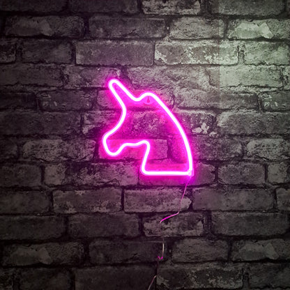 Unicorn LED NEON Wall Light - Wall Light - Stock Car & Banger Toy Tracks