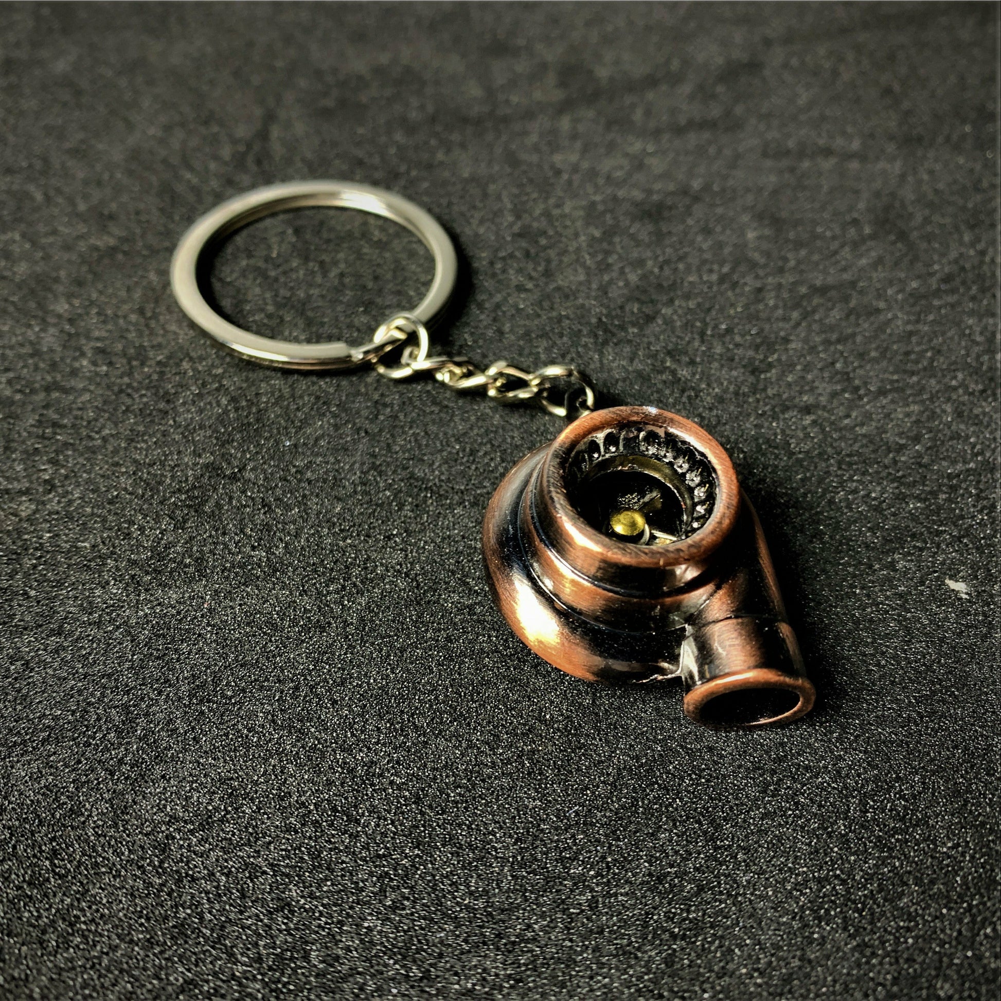 Turbo Keyring - Copper - Key Ring - Stock Car & Banger Toy Tracks