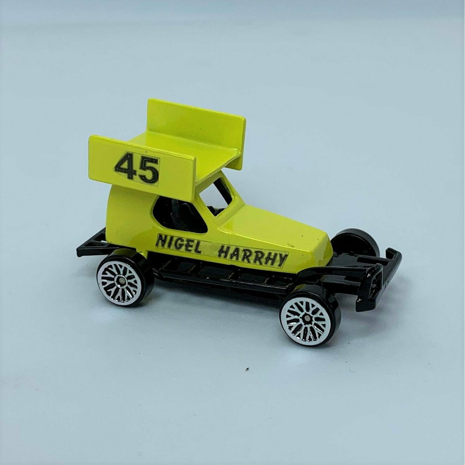 #45 Nigel Harrhy - Cars - Stock Car & Banger Toy Tracks