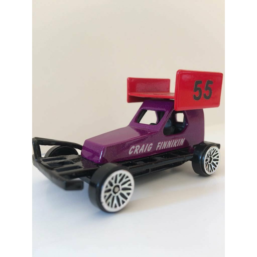 #55 Craig Finnikin - Cars - Stock Car & Banger Toy Tracks
