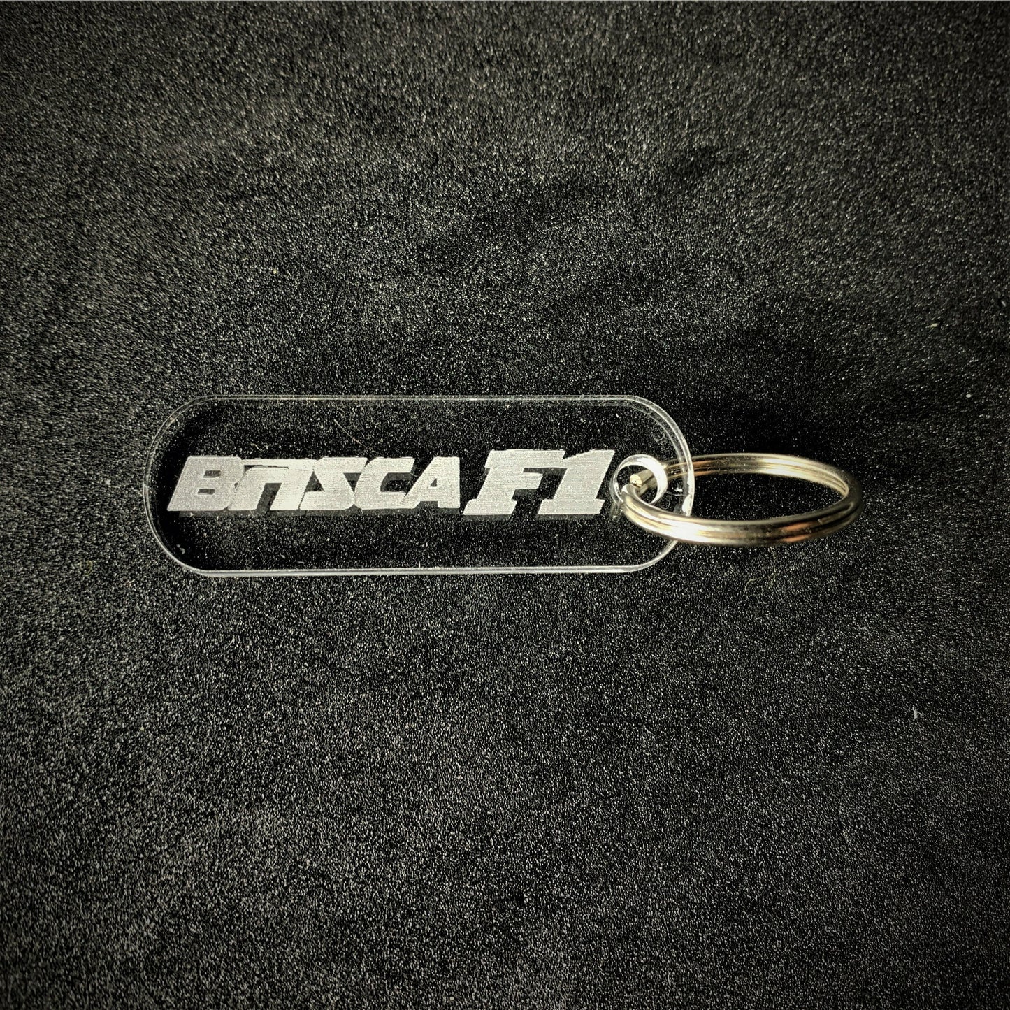 Brisca F1 Keyring - Logo - Key Ring - Stock Car & Banger Toy Tracks