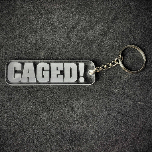 Caged Banger Key Ring - Key Ring - Stock Car & Banger Toy Tracks