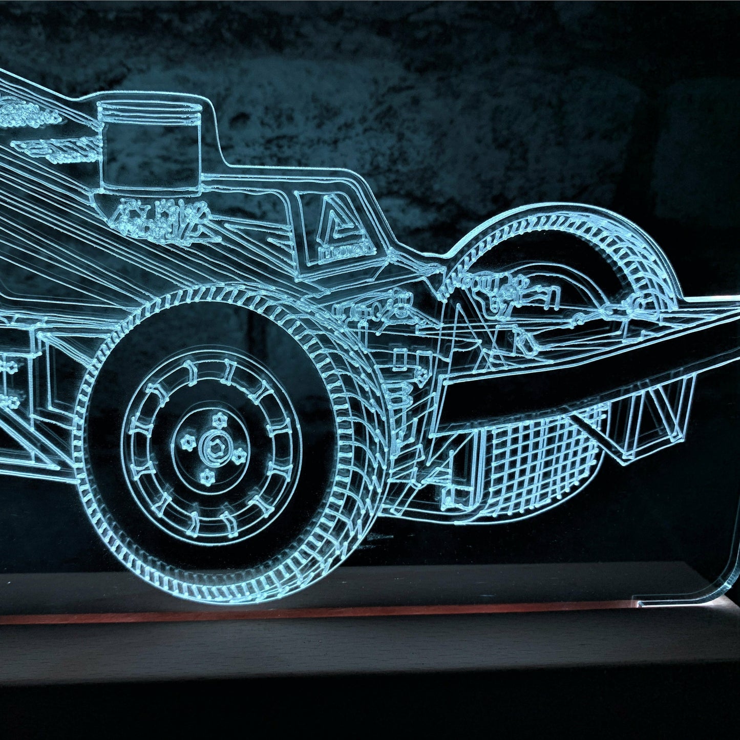 #7 Gordon Moodie F2 Night Light - Night Light - Stock Car & Banger Toy Tracks