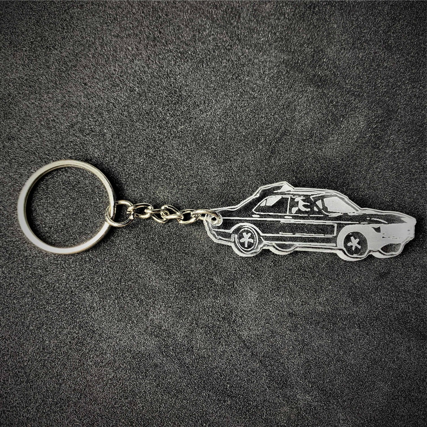 Granada Mk1 Banger Key Ring - Key Ring - Stock Car & Banger Toy Tracks