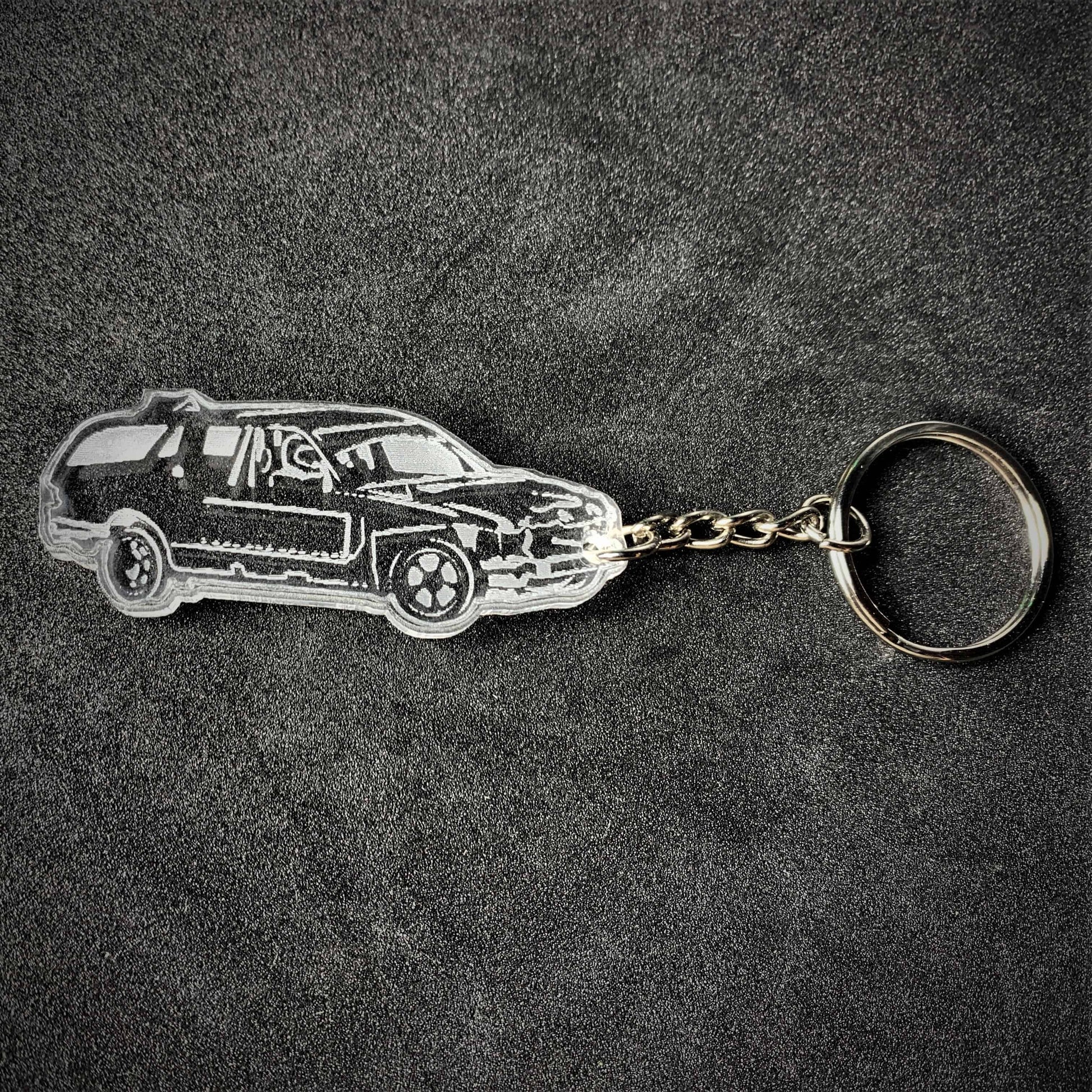 Mercedes Banger Key Ring - Key Ring - Stock Car & Banger Toy Tracks