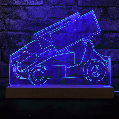Sprint Car Night Light - Night Lights & Ambient Lighting - Stock Car & Banger Toy Tracks