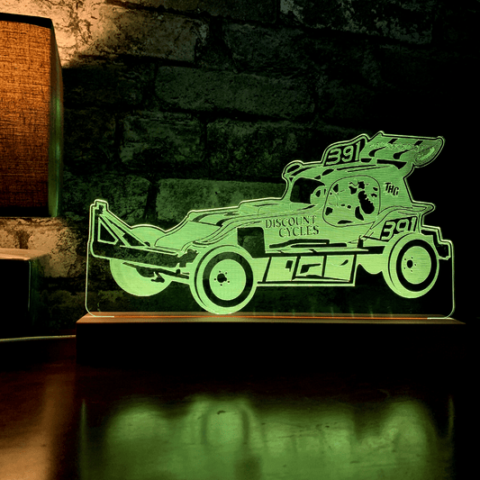 #391 Stu Smith Dodo - 'Supersmith' Night Light - Night Light - Stock Car & Banger Toy Tracks