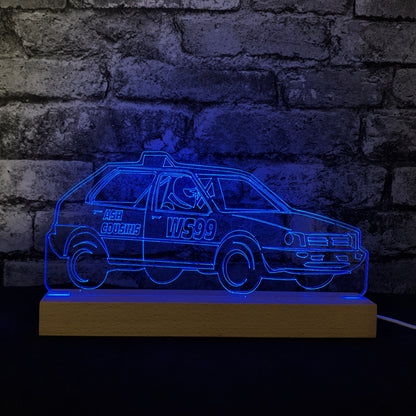 Class 2 Micra - Autograss Night Light - Night Lights & Ambient Lighting - Stock Car & Banger Toy Tracks