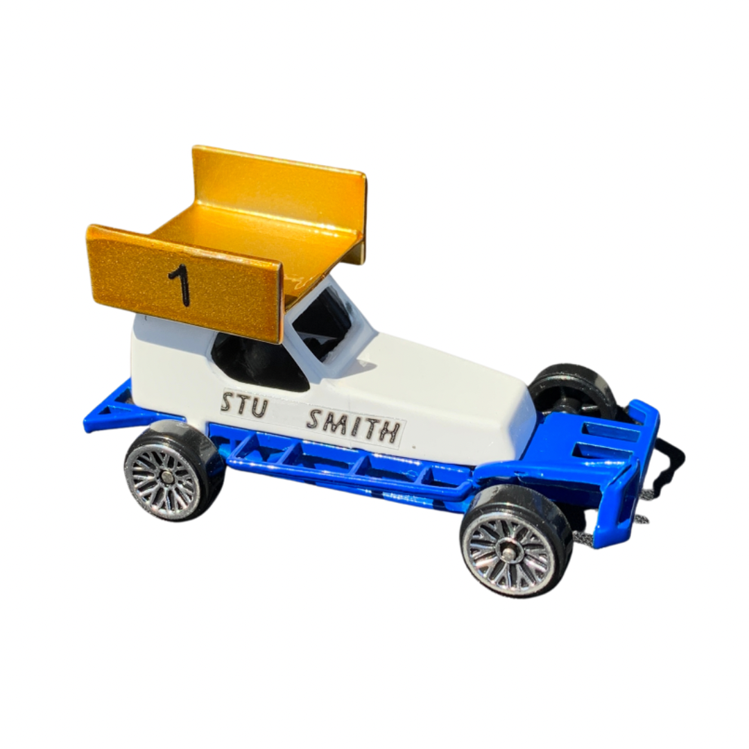 #1 Stu Smith - Cars - Stock Car & Banger Toy Tracks