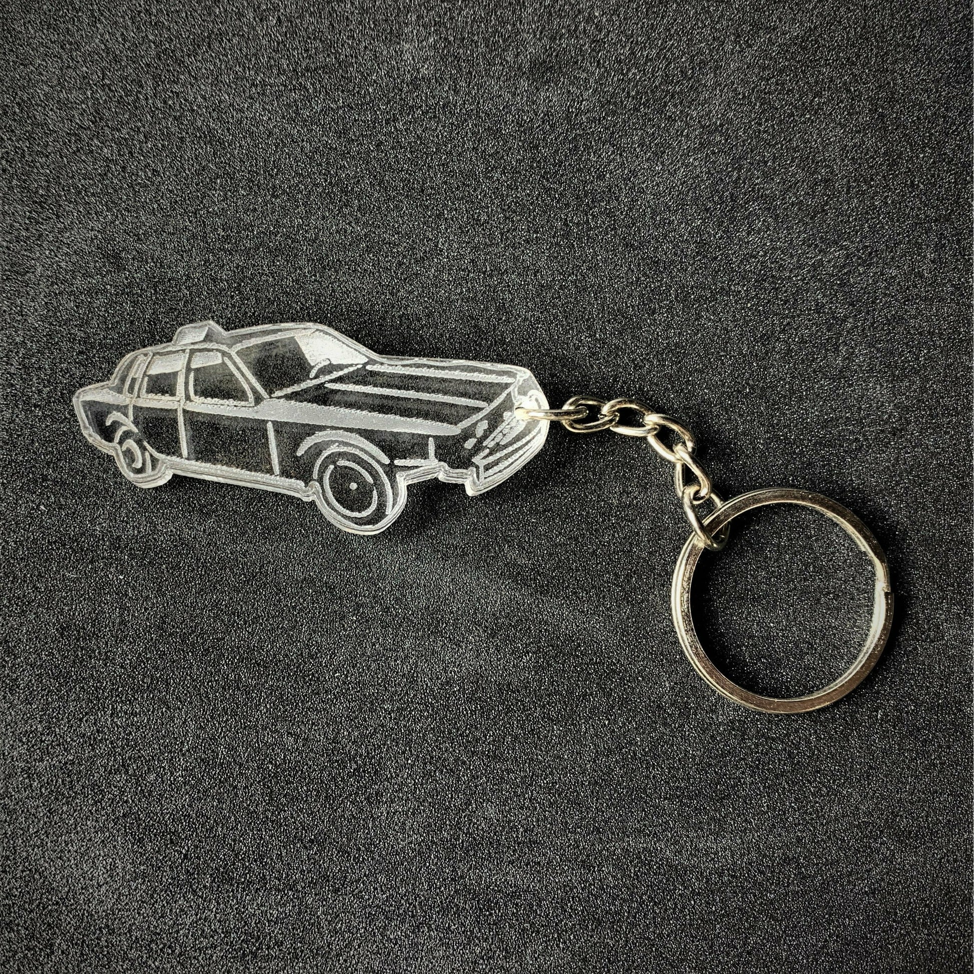 Volvo Banger Key Ring - Key Ring - Stock Car & Banger Toy Tracks